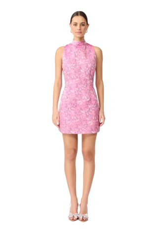 ELLIATT NADEEN SHIFT MINI DRESS PINKPURPLE