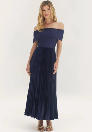 Stockton Dress in Navy