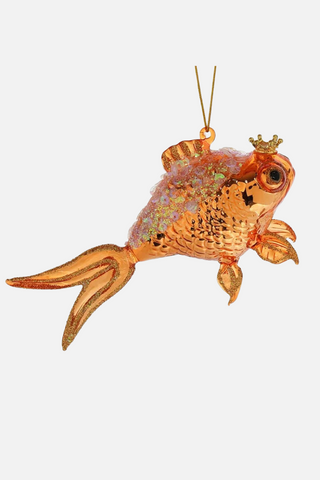 Cody Foster Fanciful Goldfish Ornament
