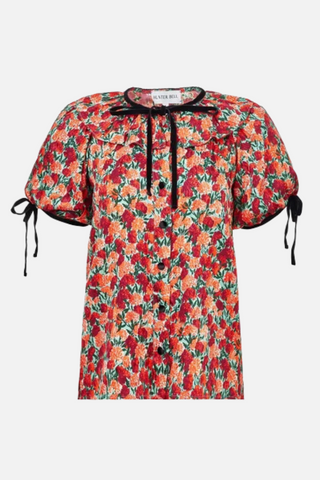 Hunter Bell Connelly Top, Crimson Blossom