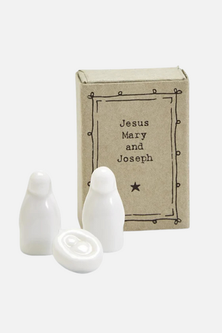 Two's Company Nativity Matchbox