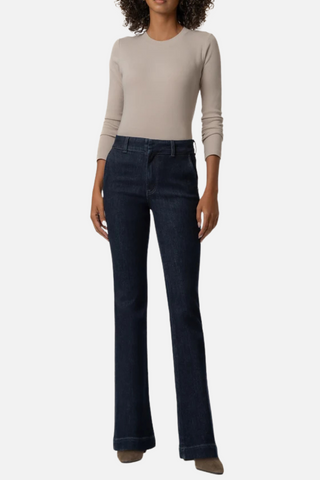 Ana High Rise Trouser Wide Hem, Purpose With Euro