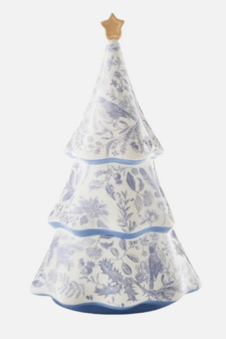 Glided Cottage Christmas Tree
