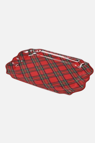 Tartan Melamine Platter