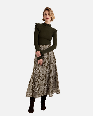 Marie Oliver Tinley Sweater, Juniper Green