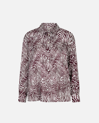 Esqualo Blouse Oversized Basic, Zebra