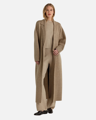 Sunday's Emrys Coat, Walnut Heather
