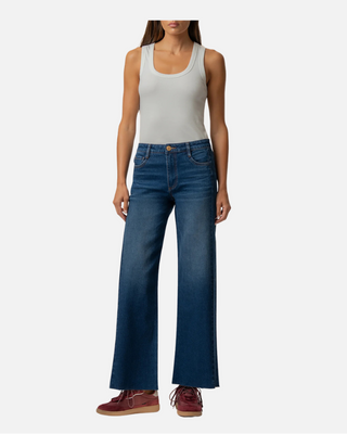 Kut from the Kloth Meg High Rise Wide Leg Side Panel, Curator