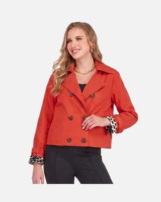Short Trench Coat, Flame