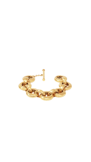 Julie Vos Cannes Demi Link Bracelet, Gold