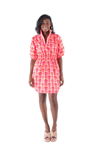 EMILY MCCARTHY PALMER DRESS SCALLOP