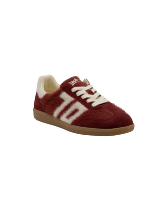 Back 70 Mohair Wine Butter Sneaker