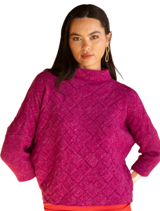 Rowena Sweater in Orchid