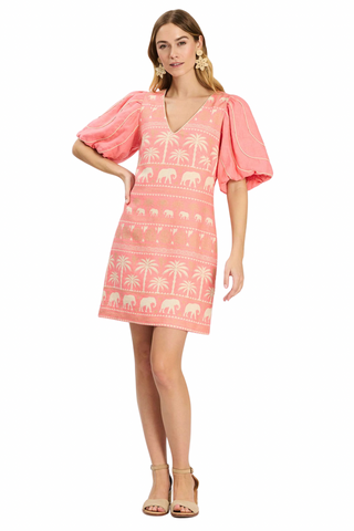 Lexi Linen Tropical Dress