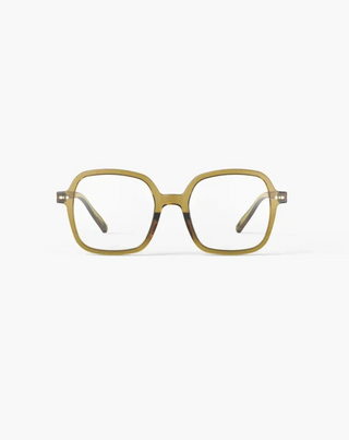 Reading Office Glasses in Golden Green