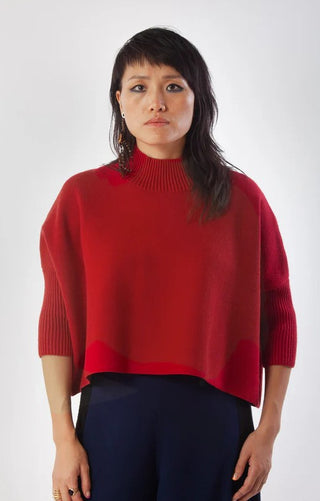 KERISMA AJA SWEATER SCARLET