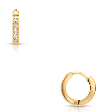 ELLIE VAIL TINSLEY HUGGIE HOOP EARRING