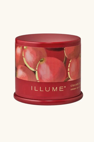 Cranberry Currant Tin Candle