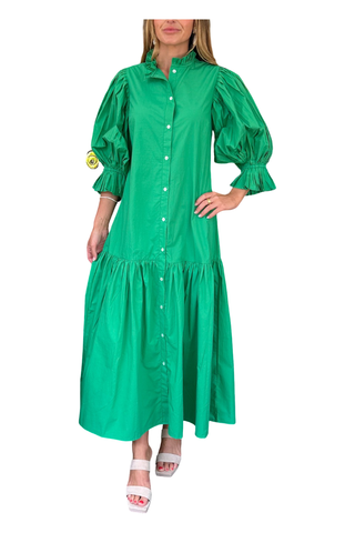 Brenda Pleated Maxi Dress