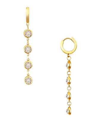 Ellie Vail Cadence Huggie Drop Earring