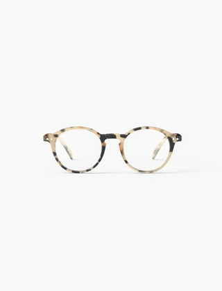 #D Reading Glasses in Light Tortoise