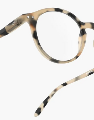 #D Reading Glasses in Light Tortoise