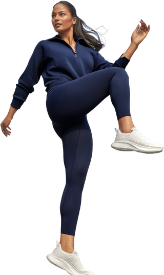 Spanx 7/8 Leggings in Timeless Navy
