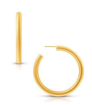 FLORA MEDIUM HOOP EARRING
