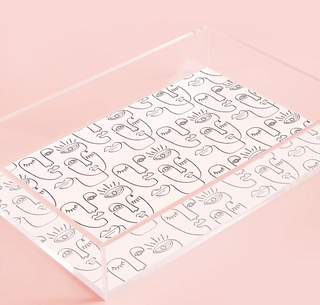 Two faced Small Tray