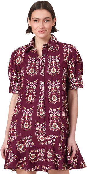 Liv Dress in Bramble Motifs