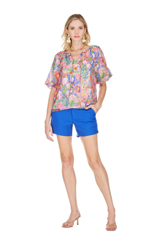 JADE SIDE ROUND SHORT ROYAL (66Q9800)
