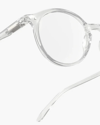 #D Reading Glasses in Crystal