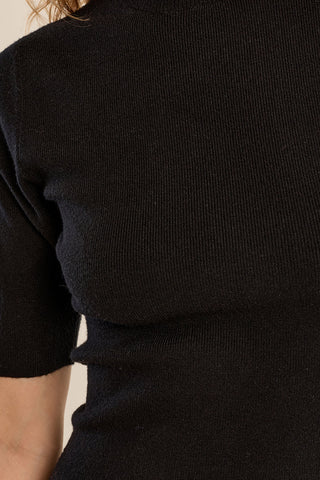 Molly Bracken Ladies Knitted Cardigan, Black