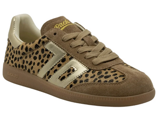 Back 70 Cloud W26 Sneaker, Leopard Gold