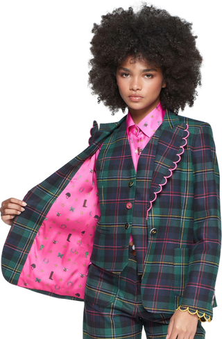 Hillary Jacket in Tartan