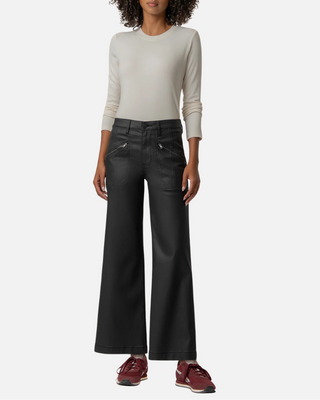 Meg High Rise Wide Leg Pant W Zipper PKT